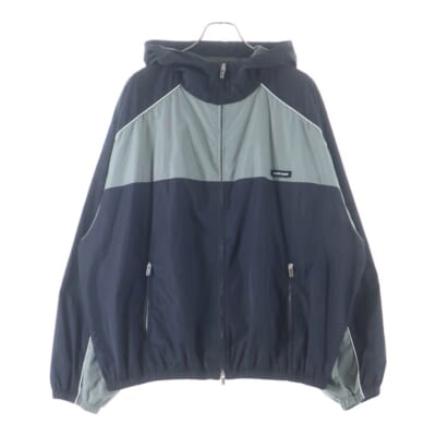 25SS Technical Nylon Zip Up Jacket テクニカル ジップアップ ジャケット ブルゾン グレー/ブラック ML1220 S000 Aランク