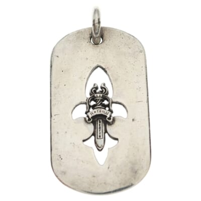 D TAG LRG FLE DAG フレアダガードッグタグ ラージドッグタグネックレストップ Bランク