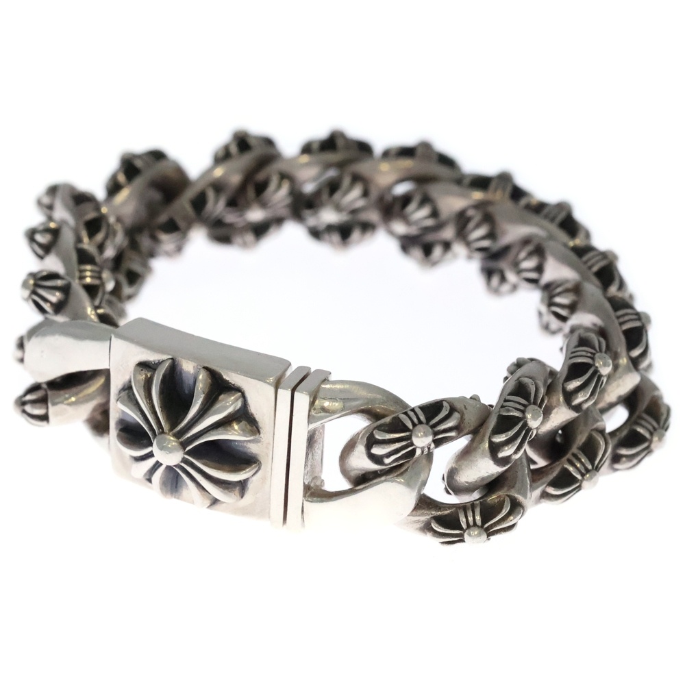 EX FNCY LRG3 CHXラージボックスID シルバーブレスレット Bランク