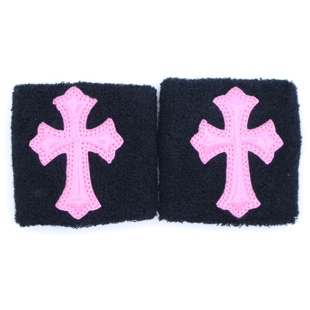 SWEATBAND WRIST オンライン限定パテントクロスパッチリストバンド Sランク