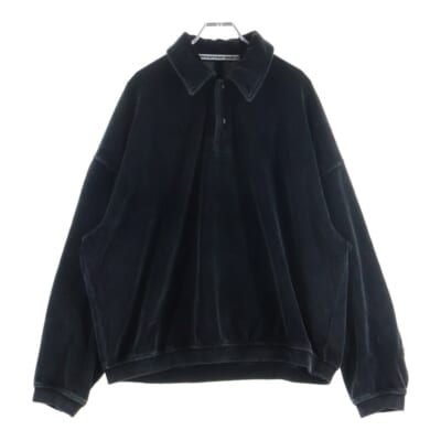 articulated pullover polo shirt UCC4241736 プルオーバーポロシャツ ブラック Aランク