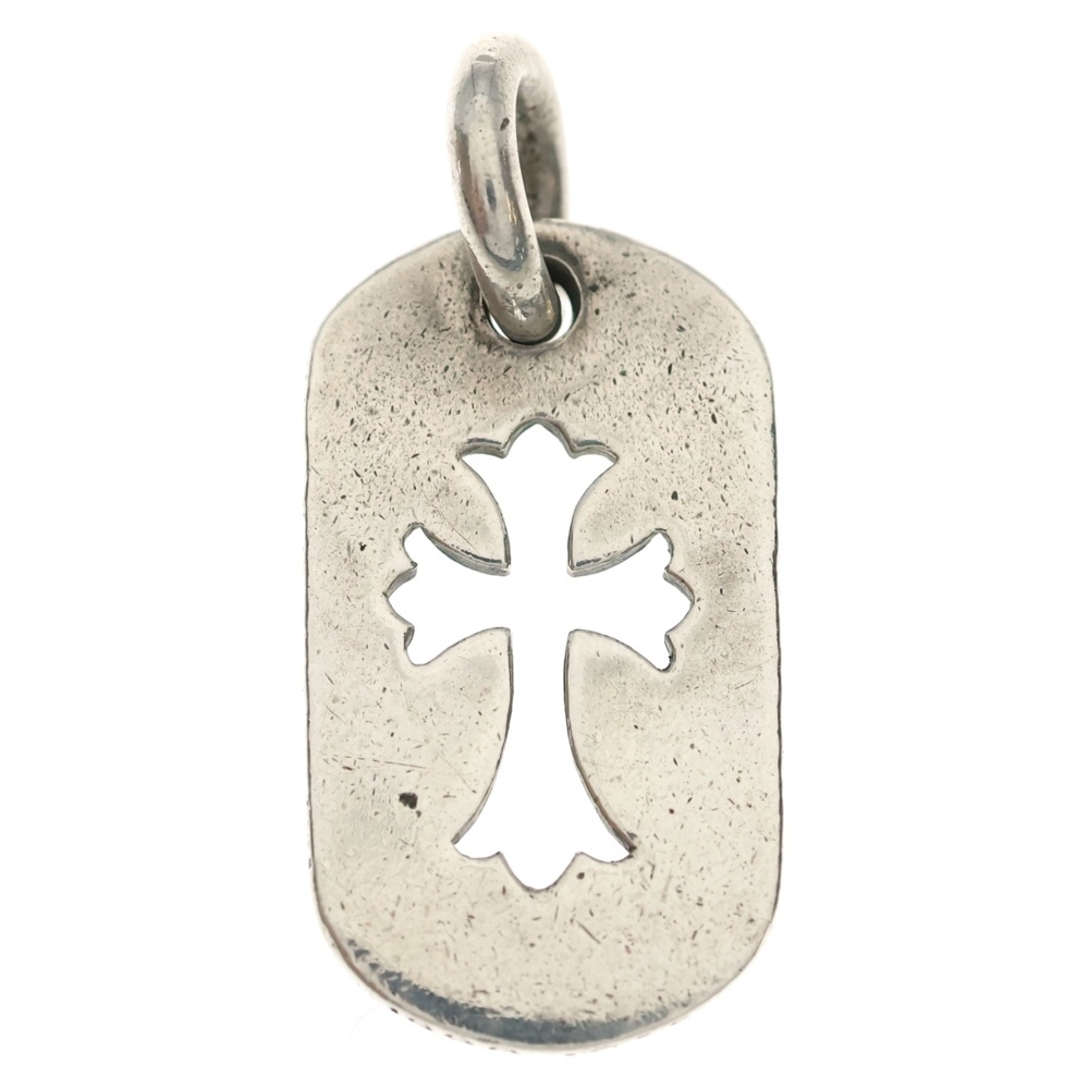 D TAG SML CO CRS OLD カットアウトクロスドッグタグ スモール ペンダントトップ シルバー BCA242 Bランク