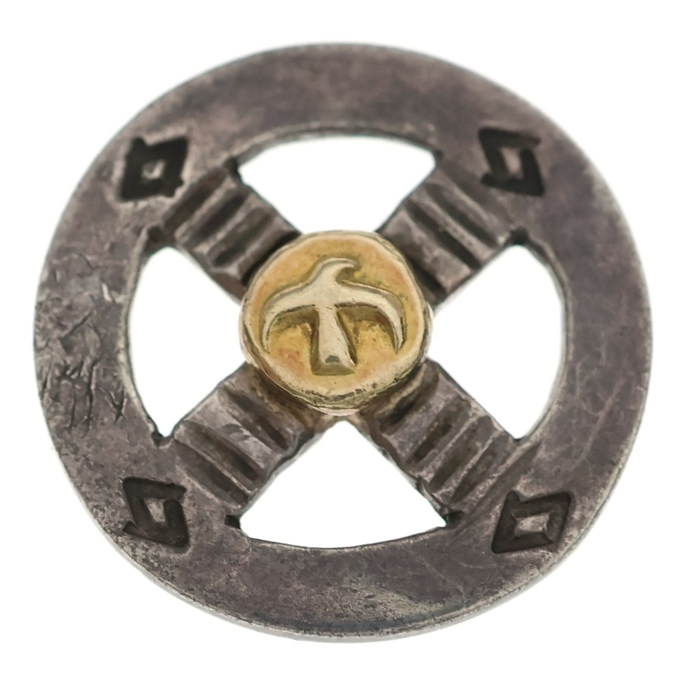 メタル付きホイール シルバーゴールド Bランク