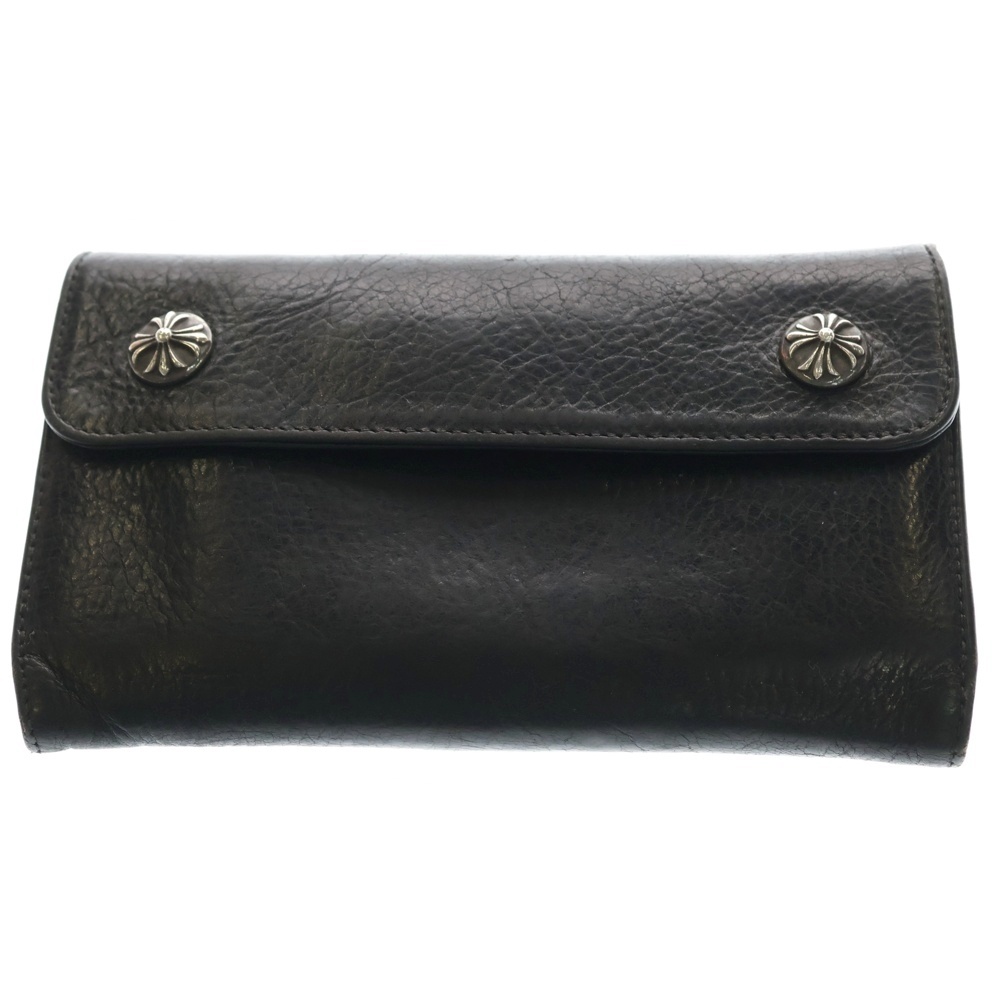 WAVE ウェーブ レザーウォレット 財布 ブラックBCA375 Bランク