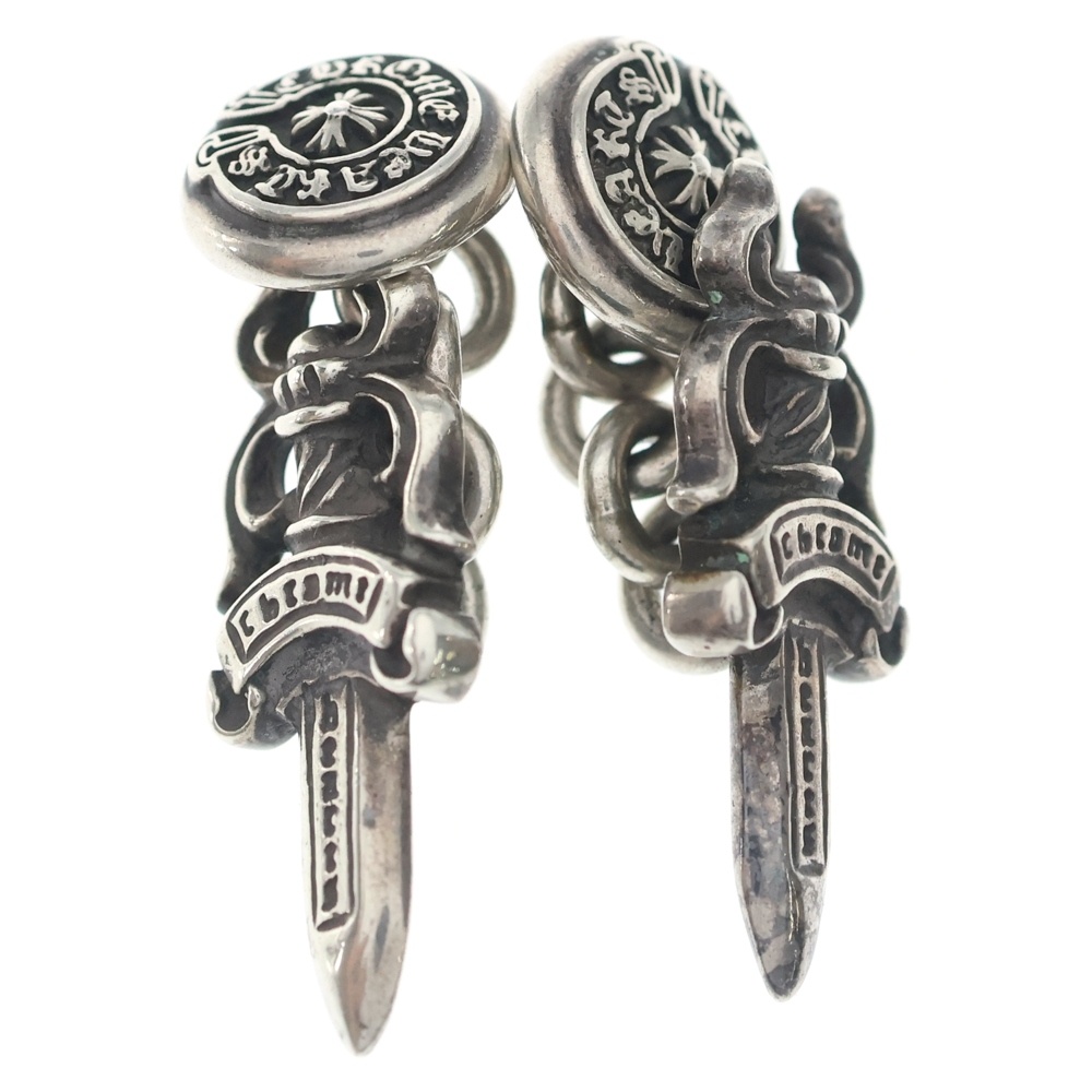 CUFFS DAGGER ダガー カフスボタン シルバー Bランク
