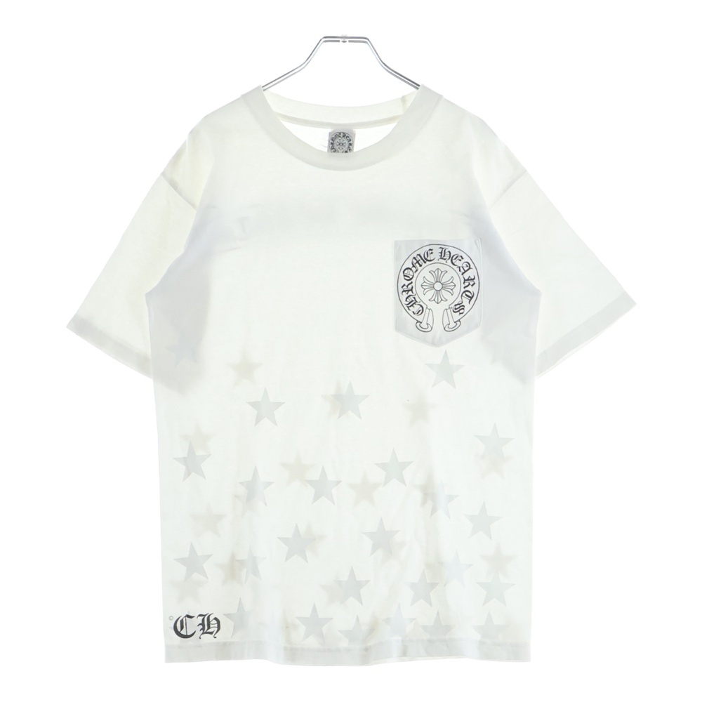 OLD バックスクロールラベル スタープリント 半袖Tシャツカットソー Bランク