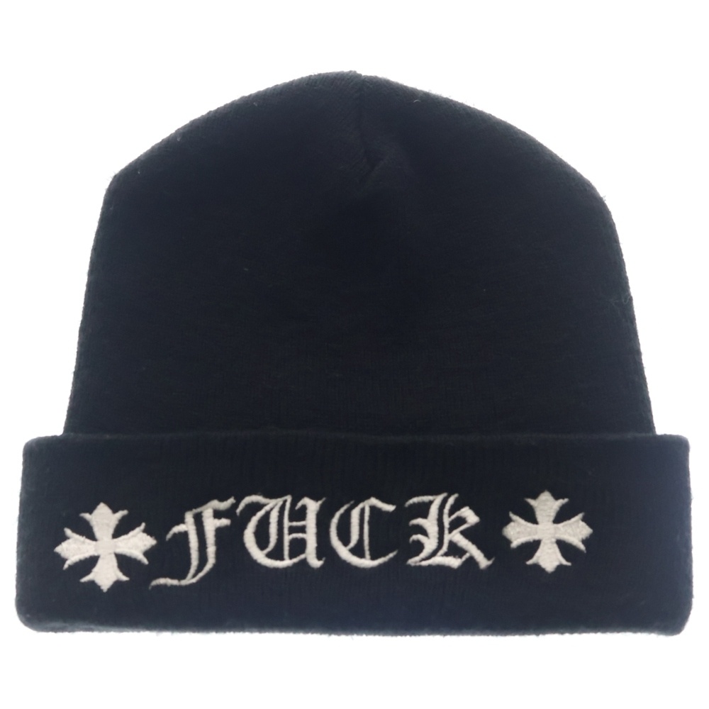 WOOL WATCH CAP ウールワッチキャップ FUCK刺繍ビーニーキャップ帽子 Bランク