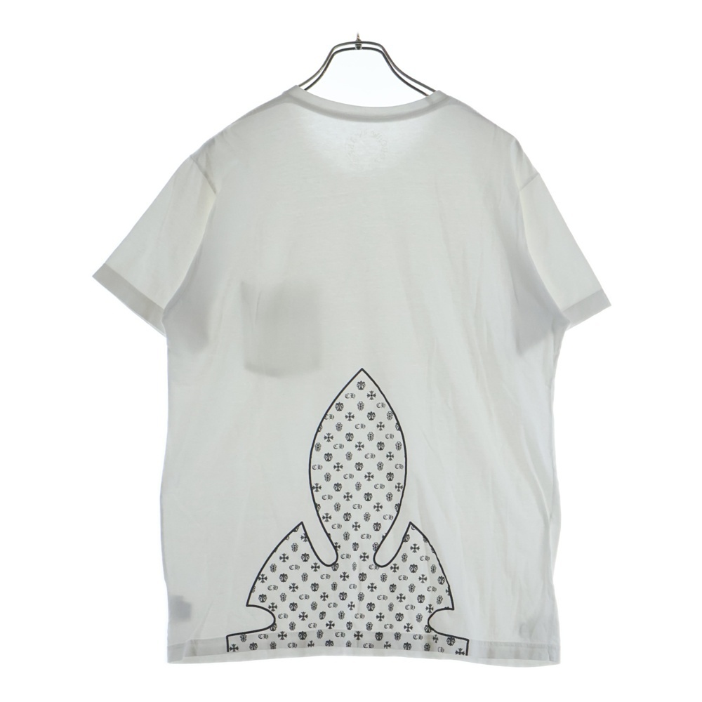 FLEURKNEE TEE フレアニープリント 半袖Tシャツカットソー ホワイト Bランク
