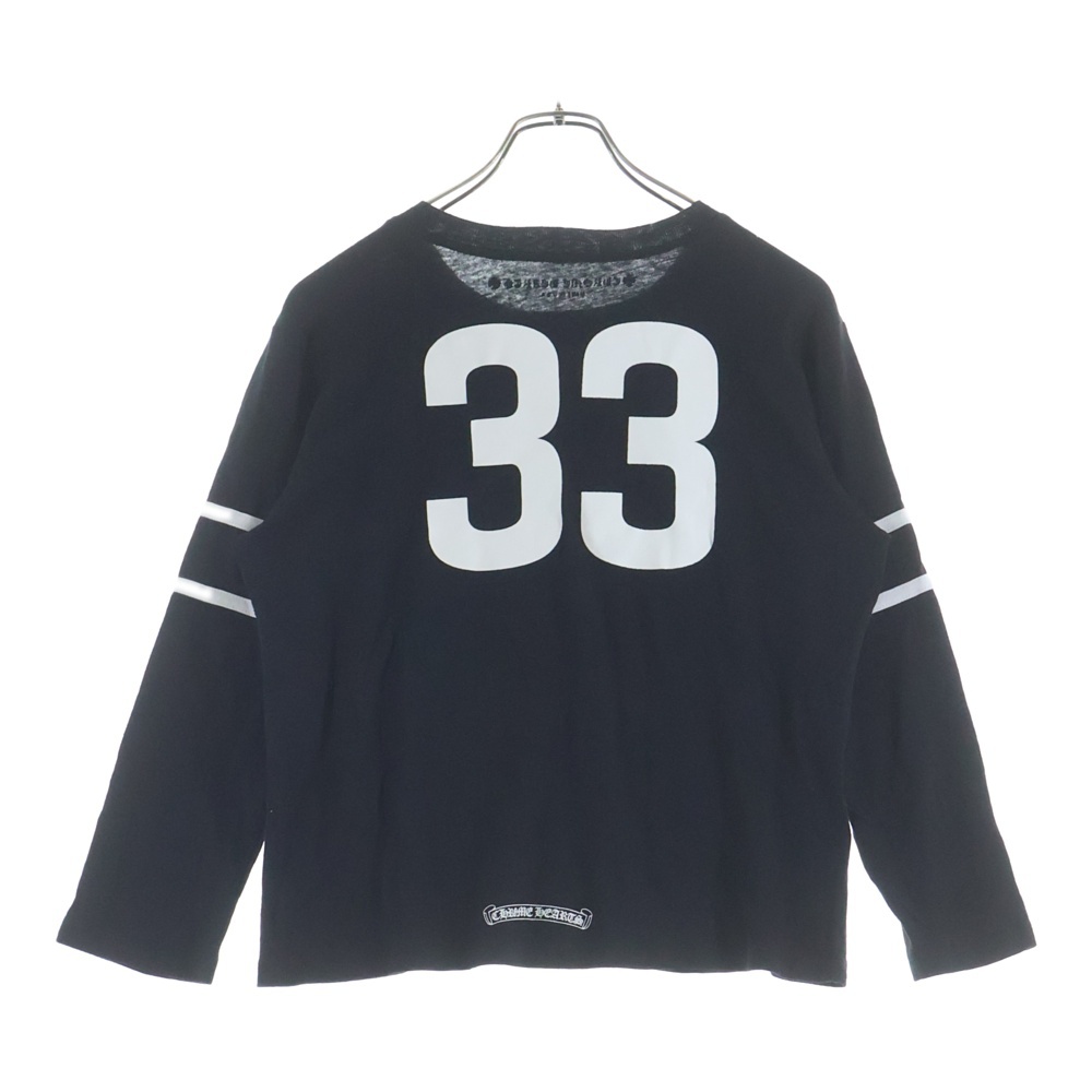 33 HORSESHOE LOGO ホースシューロゴプリント 長袖Tシャツカットソー Bランク