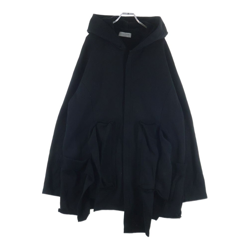 再構築 オーバー ジップパーカー ブラック HP-T36-083 Bランク