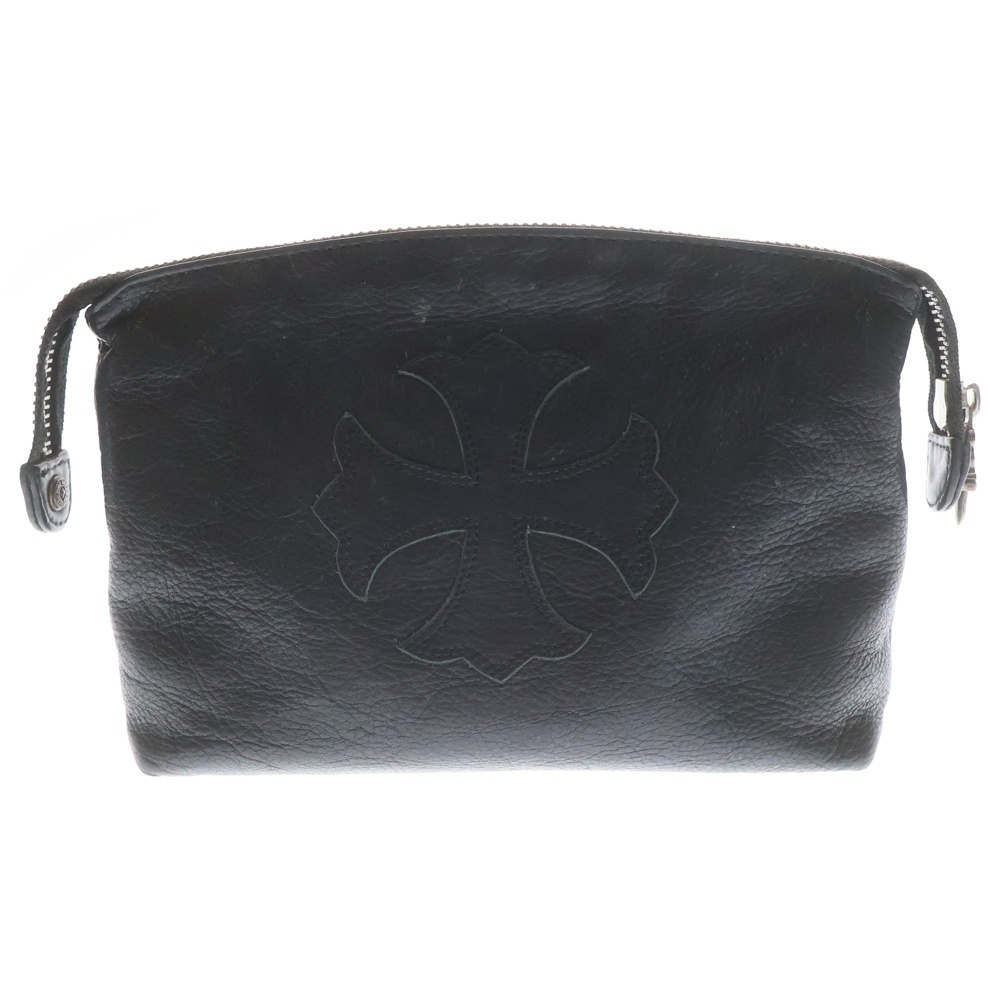 INSANITY CH PLS インサニティ CHプラスパッチレザーポーチ ブラック Cランク