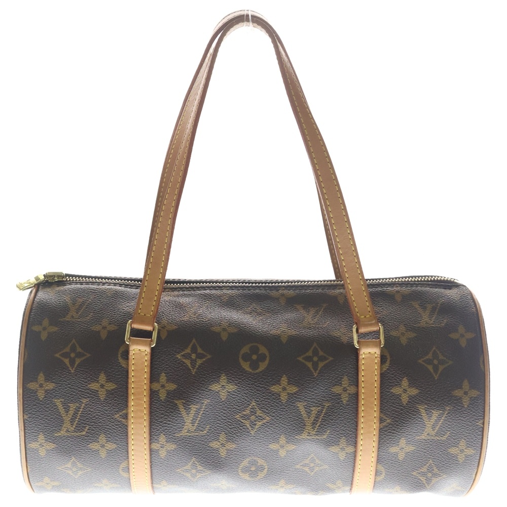 美品   ルイヴィトン  パピヨン ヌメ革の持ち手 LOUIS VUITTON（ルイ・ヴィトン） （中古）ルイ ヴィトン パピヨン 30