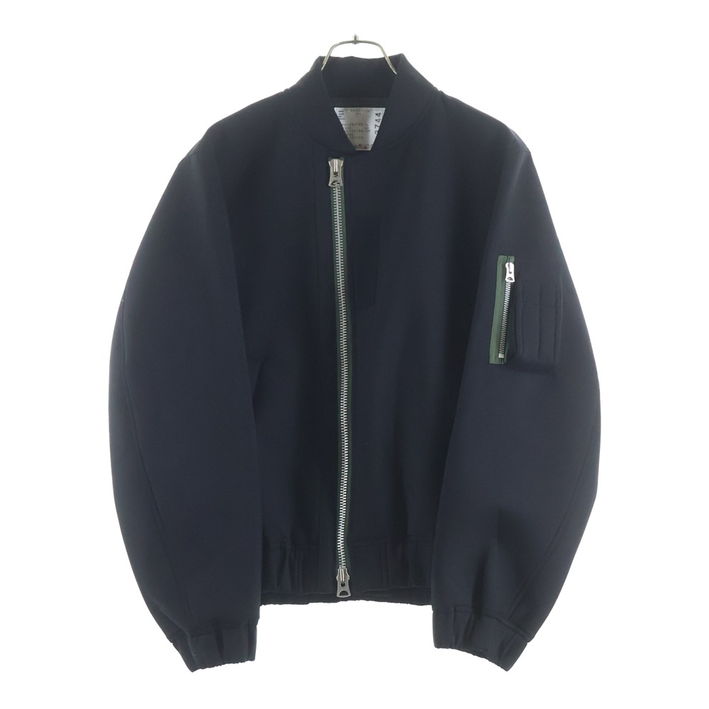 25AW Suiting Blouson 25-03744M ポリエステル ブルゾン ジャケット ブラック Bランク