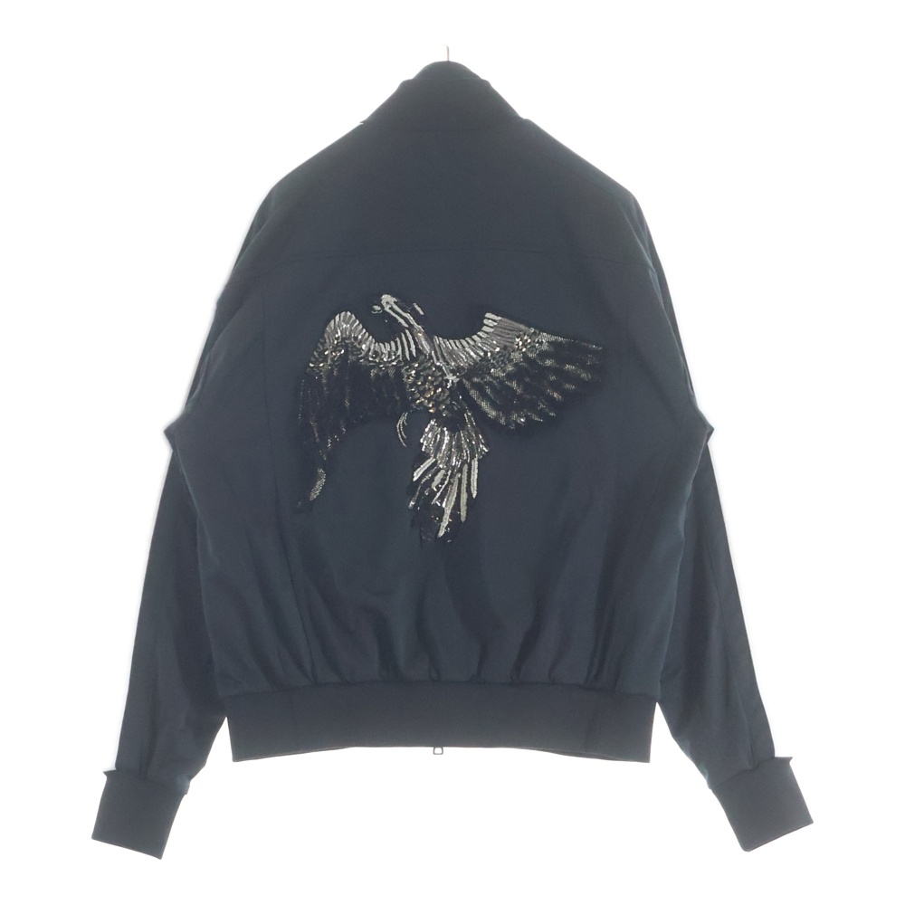 Track Jacket SH08950Z316 バックデザイン ジップアップ ブルゾン ジャケット ブラック Bランク