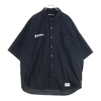24SS SHORT COVERALL JACKET コットン ショートカバーオールジャケット ブラック 241SPNH-JKM01 Bランク