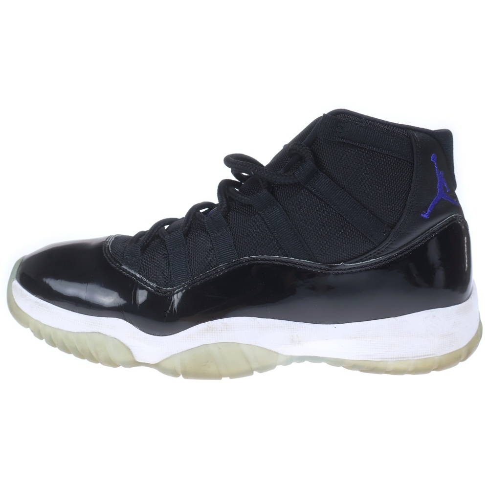【観賞用 2016年製】 AIR JORDAN 11 RETRO SPACE JAM エアジョーダン 11 レトロ スペースジャム ハイカットスニーカー ブラック/ホワイト US10/28cm 378037‐003 Bランク