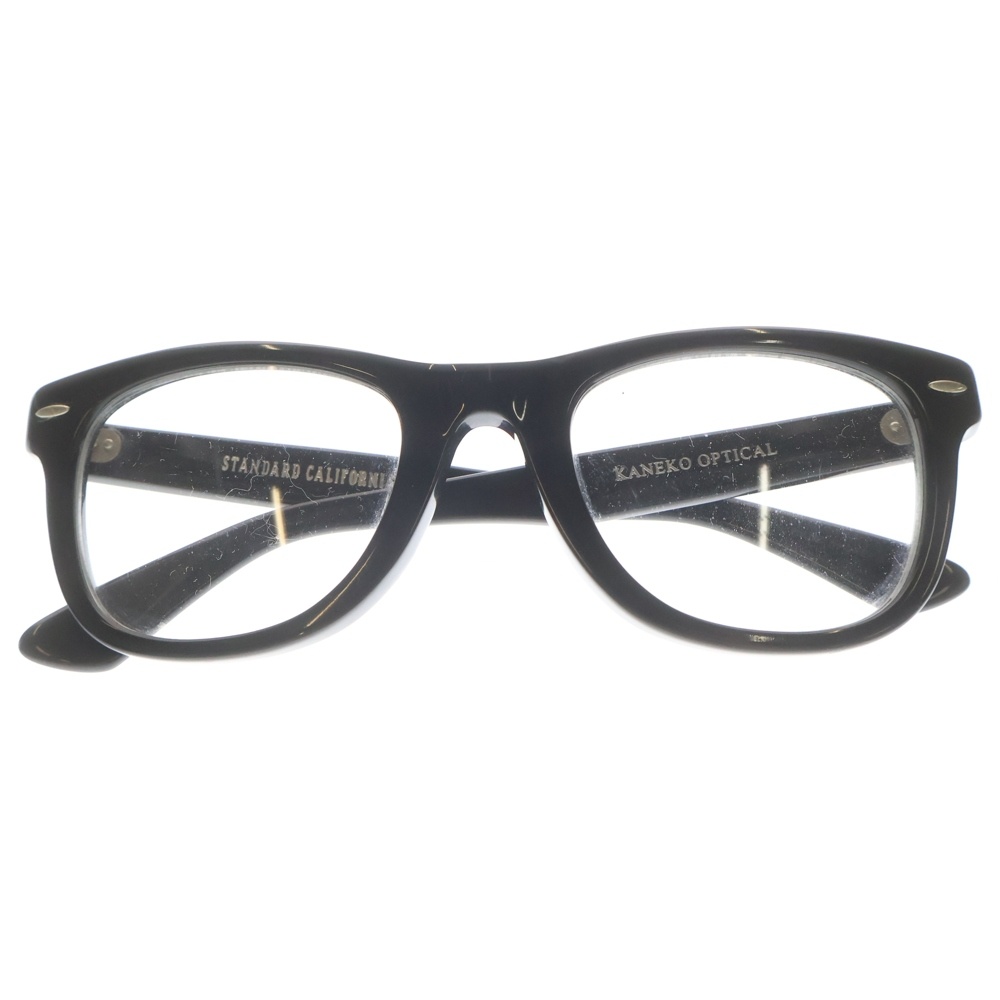 STADARD CALIFORNIA別注 TYPE1 スタンダードカリフォルニア タイプ1 ウェリントン型 サングラス 眼鏡 アイウェア ブラック Bランク