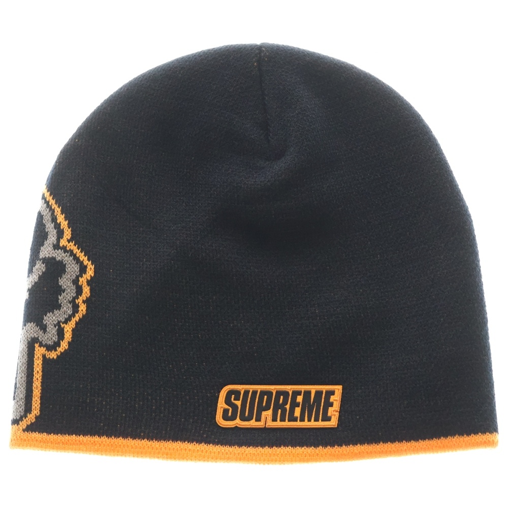 25AW ×Fox Racing Beanie フォックスレーシング ビーニー ニット帽 ブラック Sランク