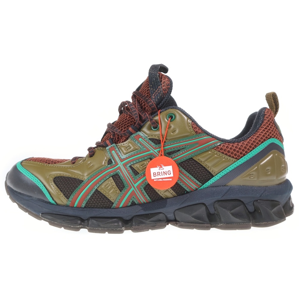 ×Kiko Kostadinov GEL-QUANTUM 360 VII KISO キココスタディノフ ゲルクォンタムキネティック ローカットスニーカー US9.5/27.5cm グリーン 1201A629 Aランク