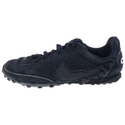 ×BLACK COMME des GARCONS WAFFLE RACER/CDG ブラックコムデギャルソン ワッフルレーサー ローカットスニーカー ブラック US10/28cm CU9080-002 Bランク