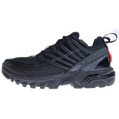 ACS PRO GORE-TEX ゴアテックス メッシュ ローカットスニーカー ブラック US8/26cm 475994 Bランク