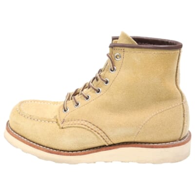 8833 6-inch Classic Moc 6インチ クラシックモック レザー レースアップブーツ ハイカットシューズ ベージュ US7D/25cm Bランク