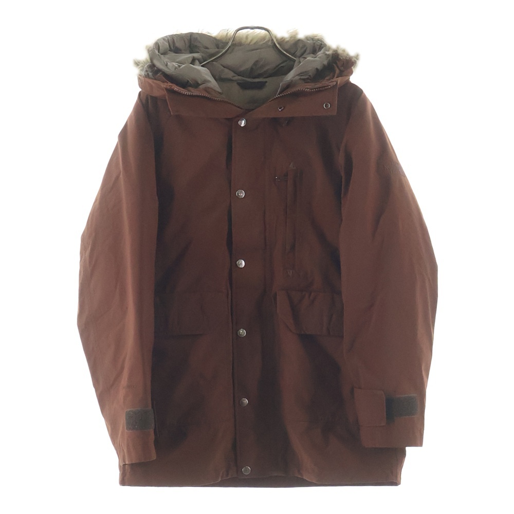 GTX SEROW MAGNE TRICLIMATE JACKET セローマグネトリクライメイト インナーダウン フーデッドダウンジャケット ブラウン NP62231 Aランク