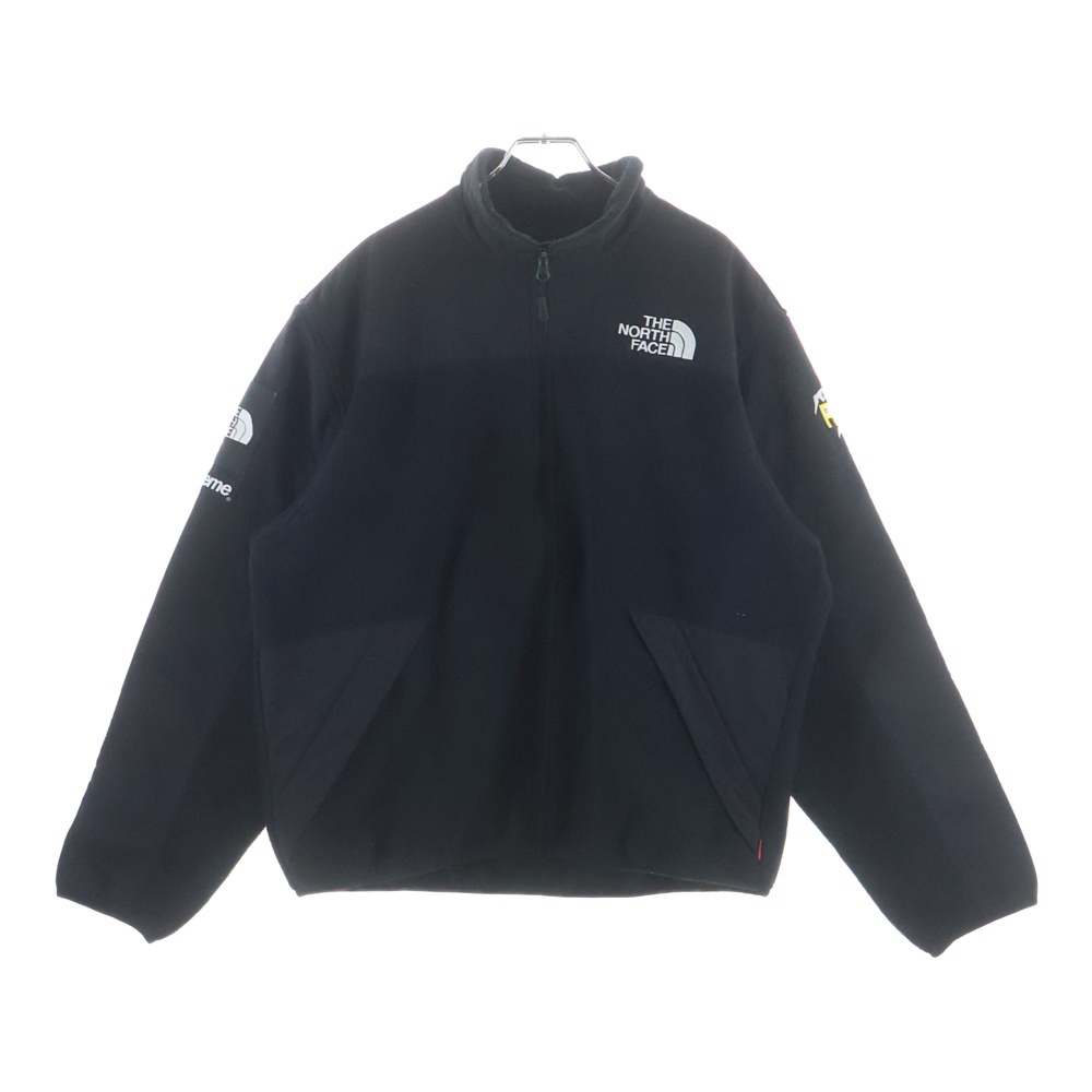 20SS ×THE NORTH FACE RTG Fleece Jacket ザノースフェイス ロゴエンブロイダリー フリースジャケット ブラック NA71904I Aランク