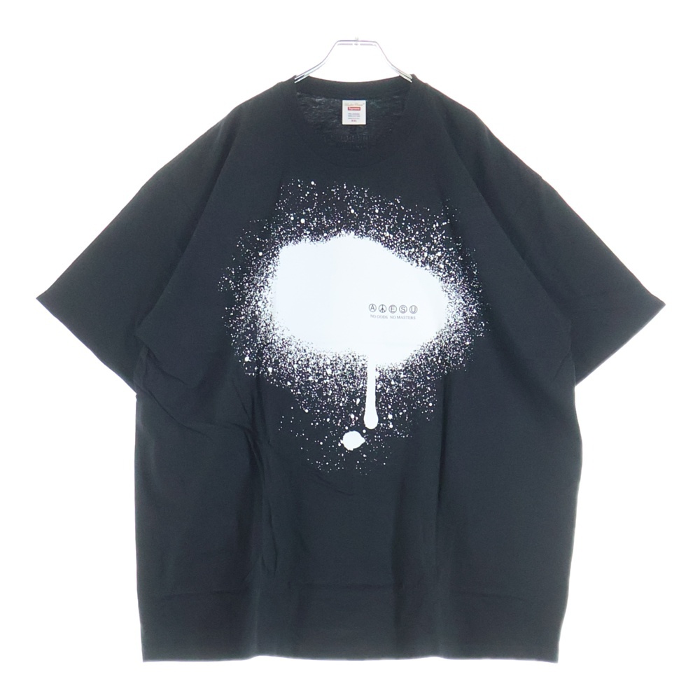 23SS ×UNDERCOVER Tag Tee アンダーカバー タグプリントTシャツ 半袖クルーネックカットソー ブラック Sランク