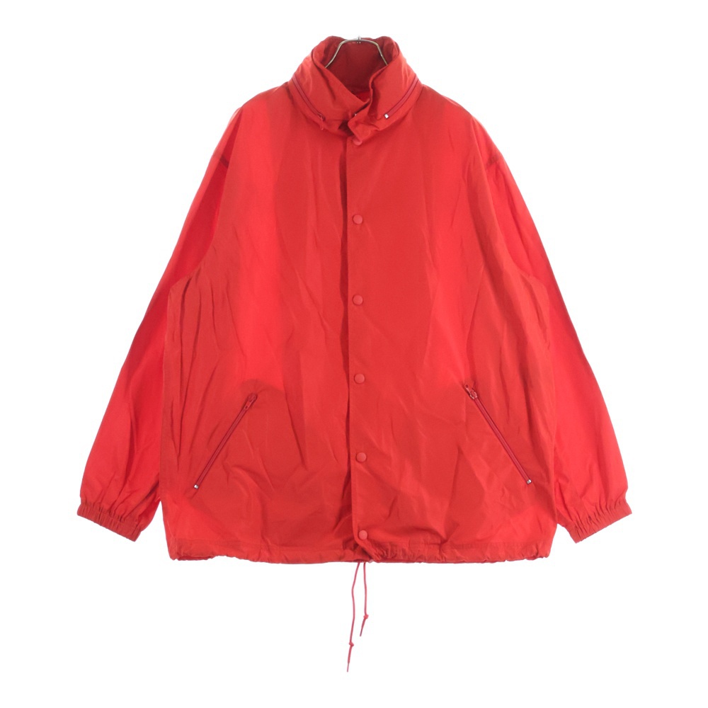 Back Logo Nylon Jacket バックロゴプリント ナイロンジャケット レッド 556238 TYD36 Sランク