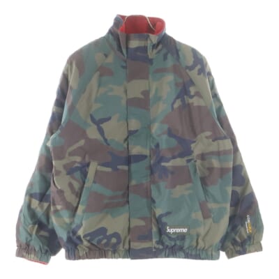 25AW Polartec Reversible Track Jacket ポーラテック リバーシブル ウッドランドカモ トラックジャケット カーキ Sランク