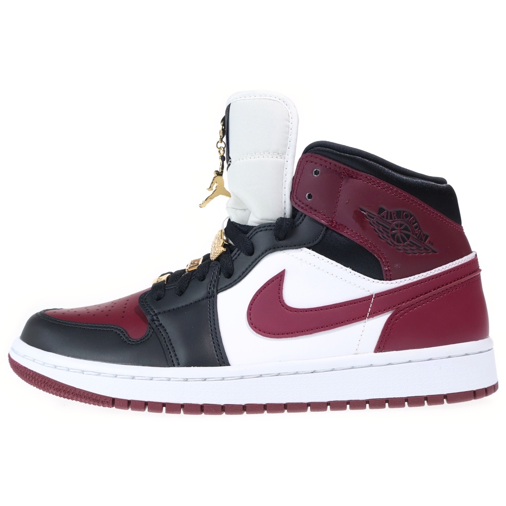 WMNS AIR JORDAN 1 MID SE Dark Beetroot ウィメンズ エアジョーダン1 ダークビートルート ミッドカットスニーカー US9.5/26.5cm CZ4385-016 Sランク
