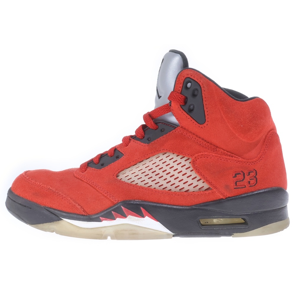 AIR JORDAN 5 Toro Bravo エアジョーダン 5 トロブラボー ハイカットスニーカー レッド US9/27cm DD0587-600 Bランク