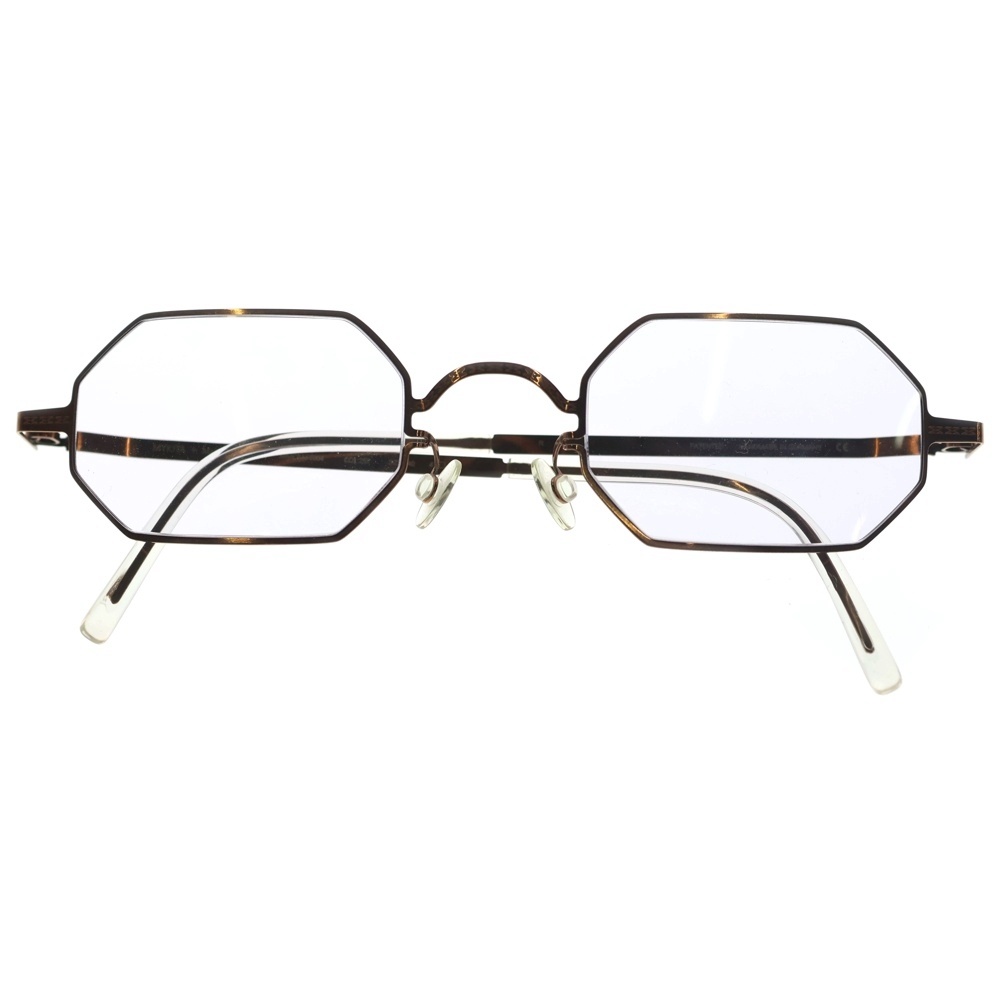 MYKITA MMCRAFT004 マイキータ 多角形シェイプ メタルテンプル アイウェア サングラス メガネ ブロンズ Aランク
