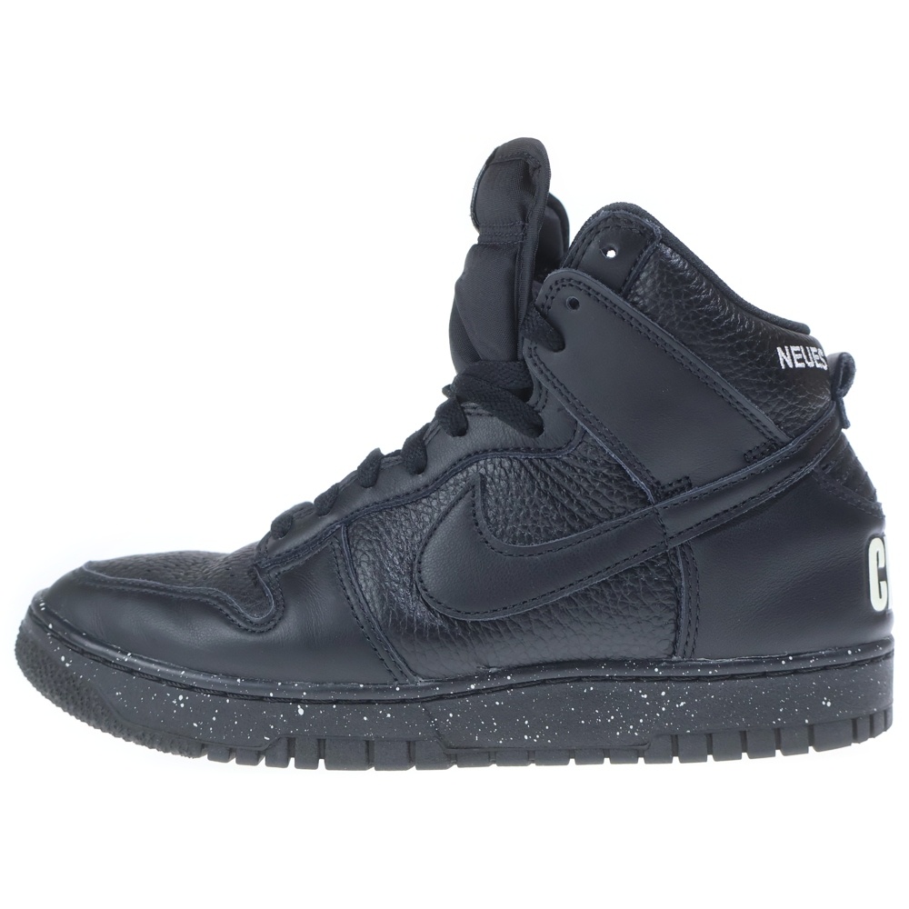 ×UNDERCOVER DUNK HIGH CHAOS BLACK アンダーカバー ダンク カオス ハイカットスニーカー ブラック US7.5/25.5cm DQ4121-001 Bランク