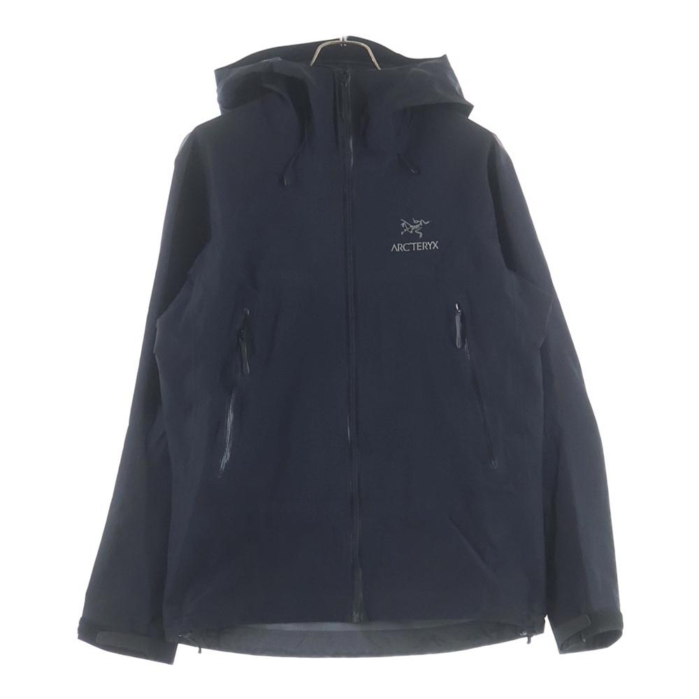 BETA LA JACKET ベータ ジップアップ ナイロン フーデッドマウンテンジャケット ブラック 11625-7-SS000638 Bランク