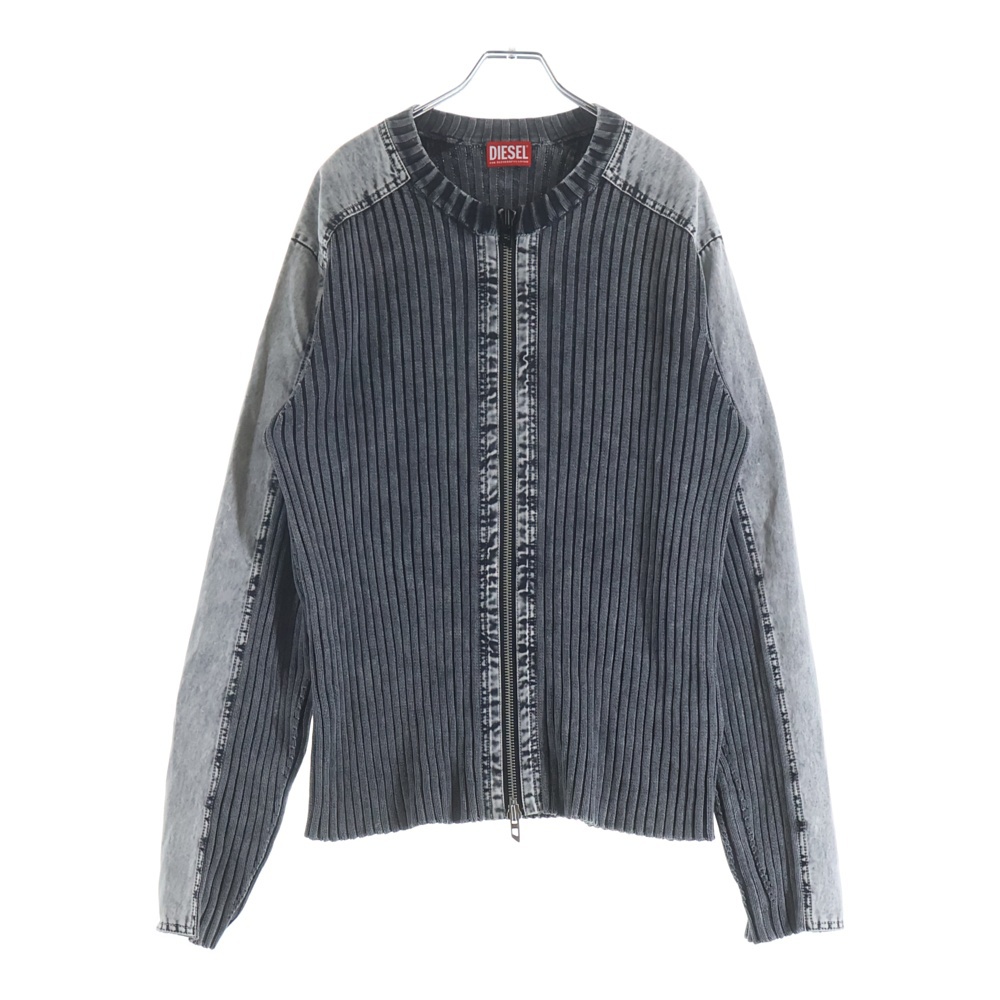 tricot COMME des GARCONS トリコ コム デ ギャルソン 95SS AD1994 ドッキングデザイン ウールカーディガン レディース ベージュ TB-100330 COMME des GARCONS - tricot COMME des GARCONS トリコ コム デ