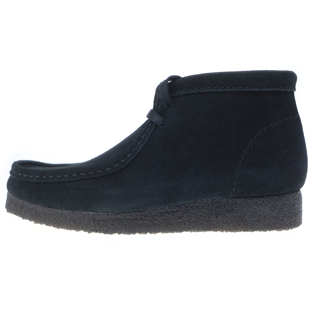 WALLABEE BTICTD ワラビー ブラックスエード ミッドカットシューズ ブラック 261695047060 Aランク