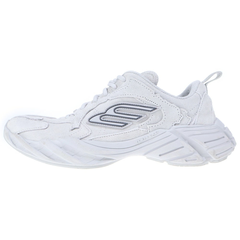 Monday Sneakers マンデースニーカー レザー ローカットシューズ グレー 825417 Bランク