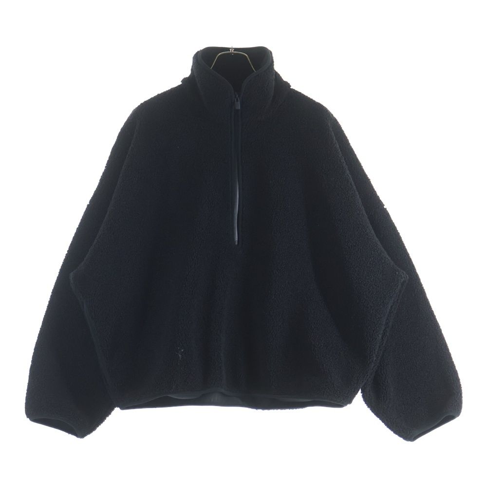 ×adidas Athletics Hike 1/2 Zip アディダス アスレティクス ハーフジップ フリースジャケット ブラック IM5322 Bランク