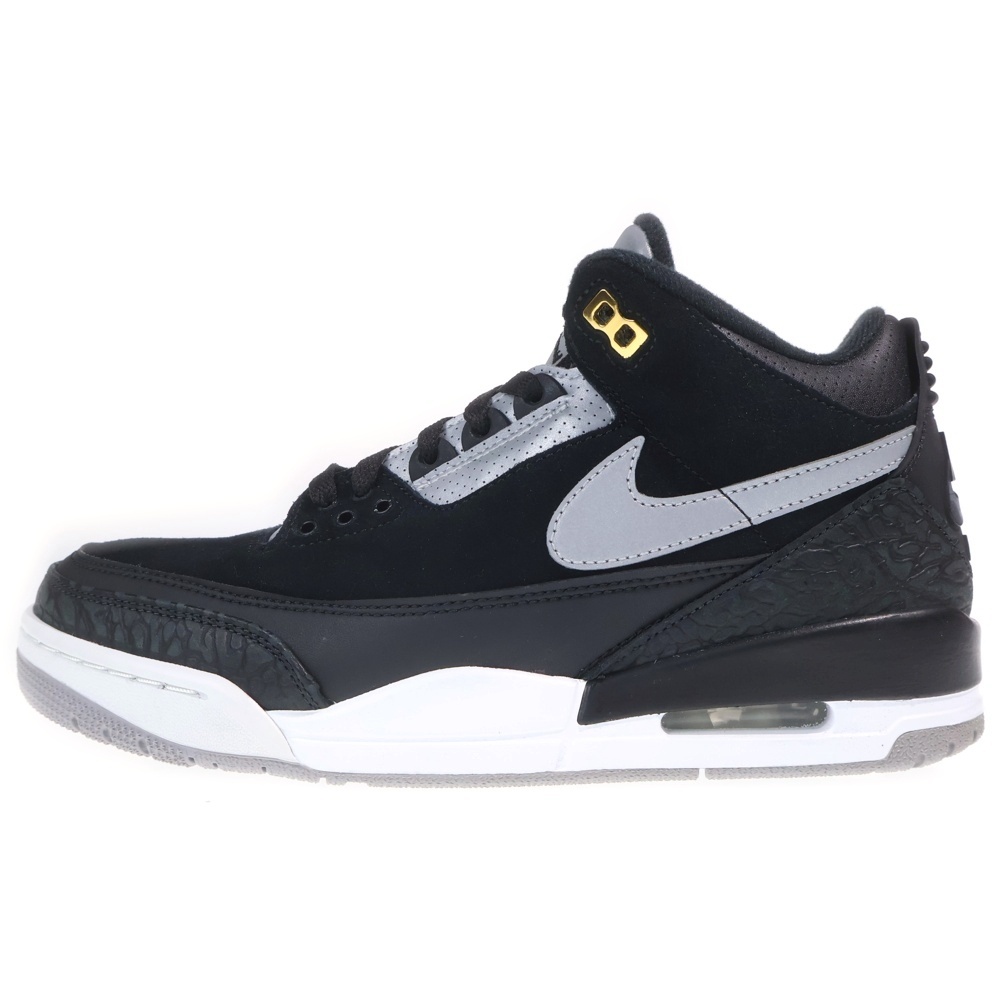 AIR JORDAN 3 RETRO TINKER エアジョーダン3 レトロ ティンカー ハイカットスニーカー ブラック US9.5/27.5cm CK4348-007 Sランク