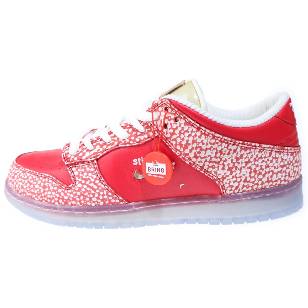 ×Stingwater Dunk Low Magic Mushroom スティングウォーター ダンクロー スニーカー レッド DH7650-600 Sランク