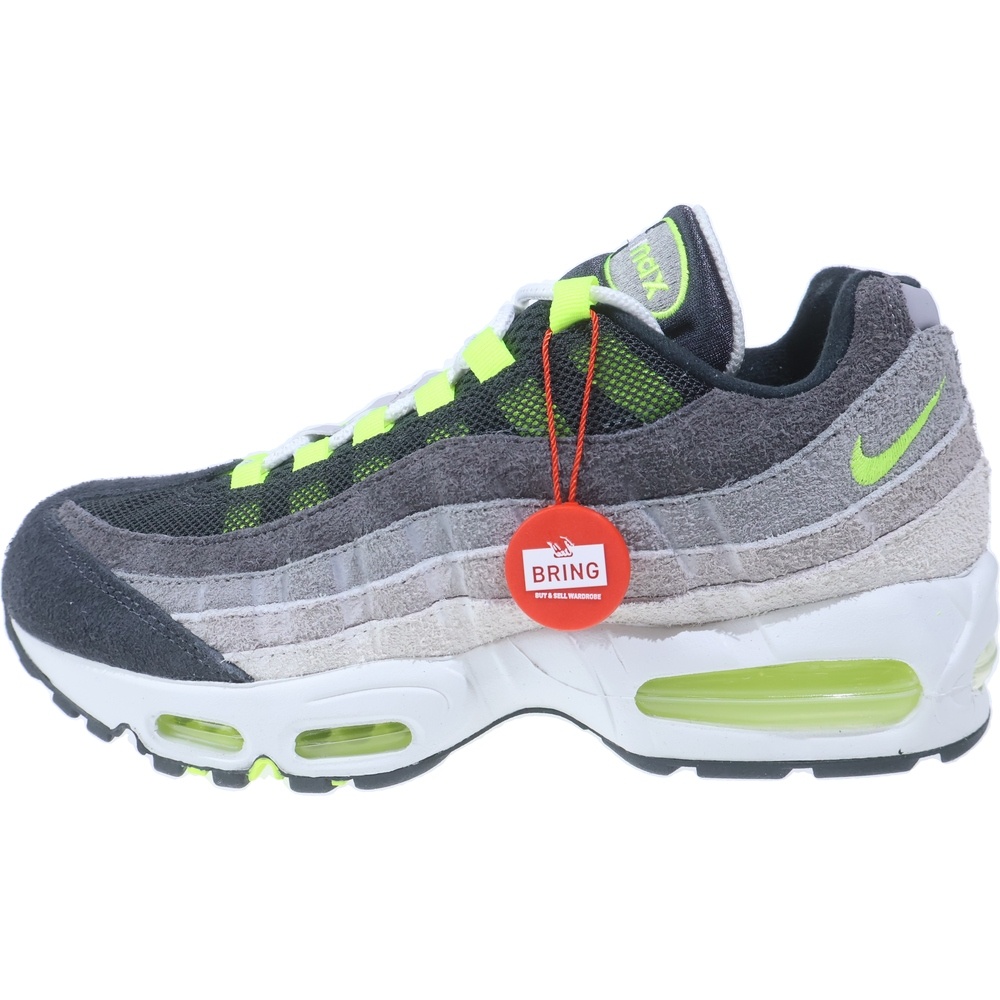 ×MoMA Design Store Exclusive AIR MAX 95 OG HM4738-001 モマデザイン エアマックス95 ローカットスニーカー グレー/ブラック/イエロー US8.5/26.5cm Sランク