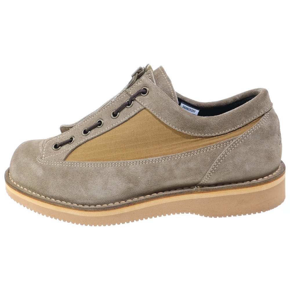 D214021 CASCADE RANGE RIP カスケードレンジ リップ ジップアップ ワークブーツ レザーシューズ ベージュ US10/28cm Aランク