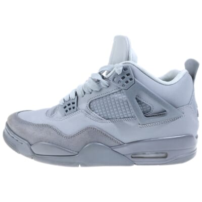 AIR JORDAN 4 RETRO SE WET CEMENT エアジョーダン4 レトロ ウェットセメント ローカットスニーカー グレー US10/28cm FQ7928-001 Bランク