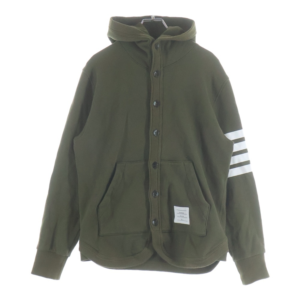 4BAR スウェット フーデッド カーディガン カーキ MJT003AK8029 Bランク