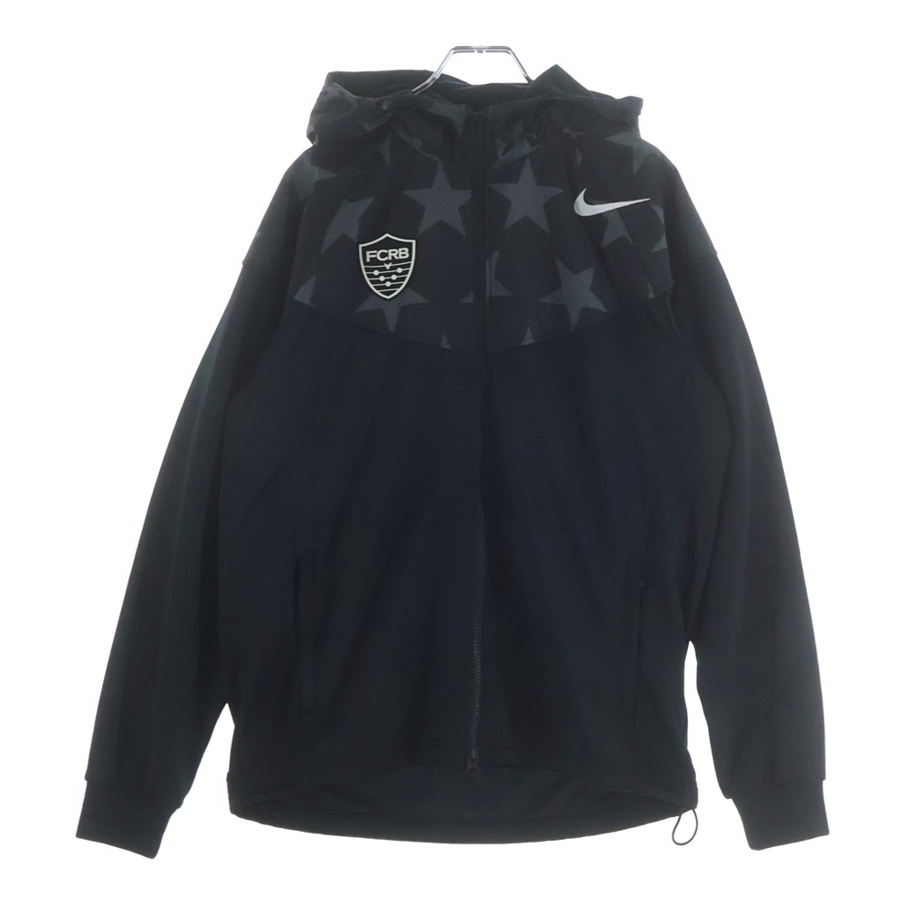 ×F.C.Real Bristol FCブリストル 総柄スタープリント トラックジャケット ブラック 416766-010 Bランク