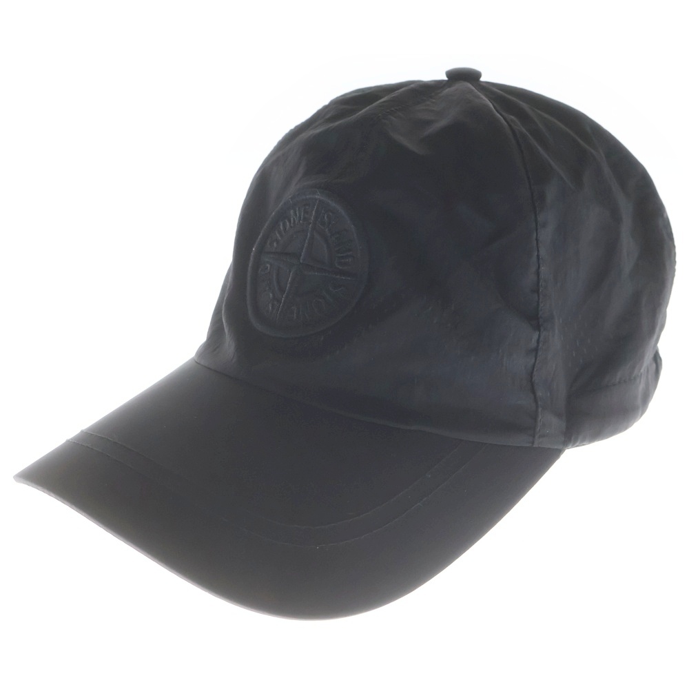 ロゴパッチ ナイロンキャンプキャップ 帽子 ブラック 711599576 Bランク