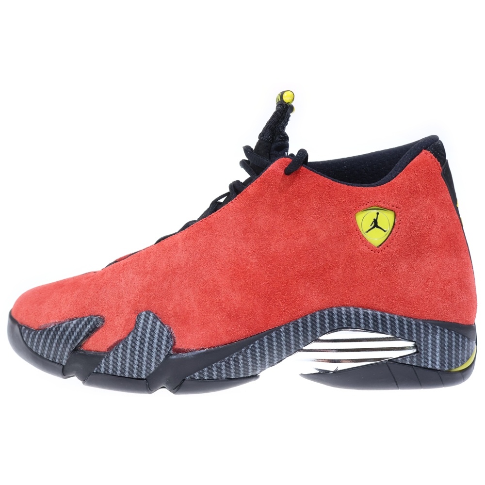 AIR JORDAN 14 RETRO CHALLENGE RED エアジョーダン14 レトロ チャレンジ レッド ハイカットスニーカー レッド US10.5/28.5cm 654459-670 Aランク