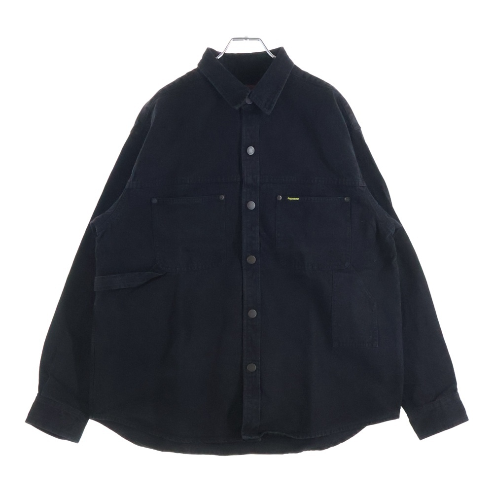 23SS Denim Painter Shirt デニムペインター 長袖シャツ ブラック Sランク